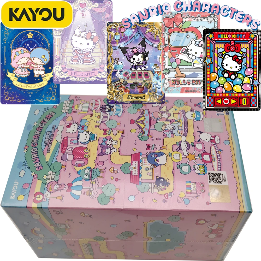 original-kayou-sanrio-collection-card-dreamland-paradise-series-anime-peripheral-characters-fun-rare-cards-perfect-holiday-gifts