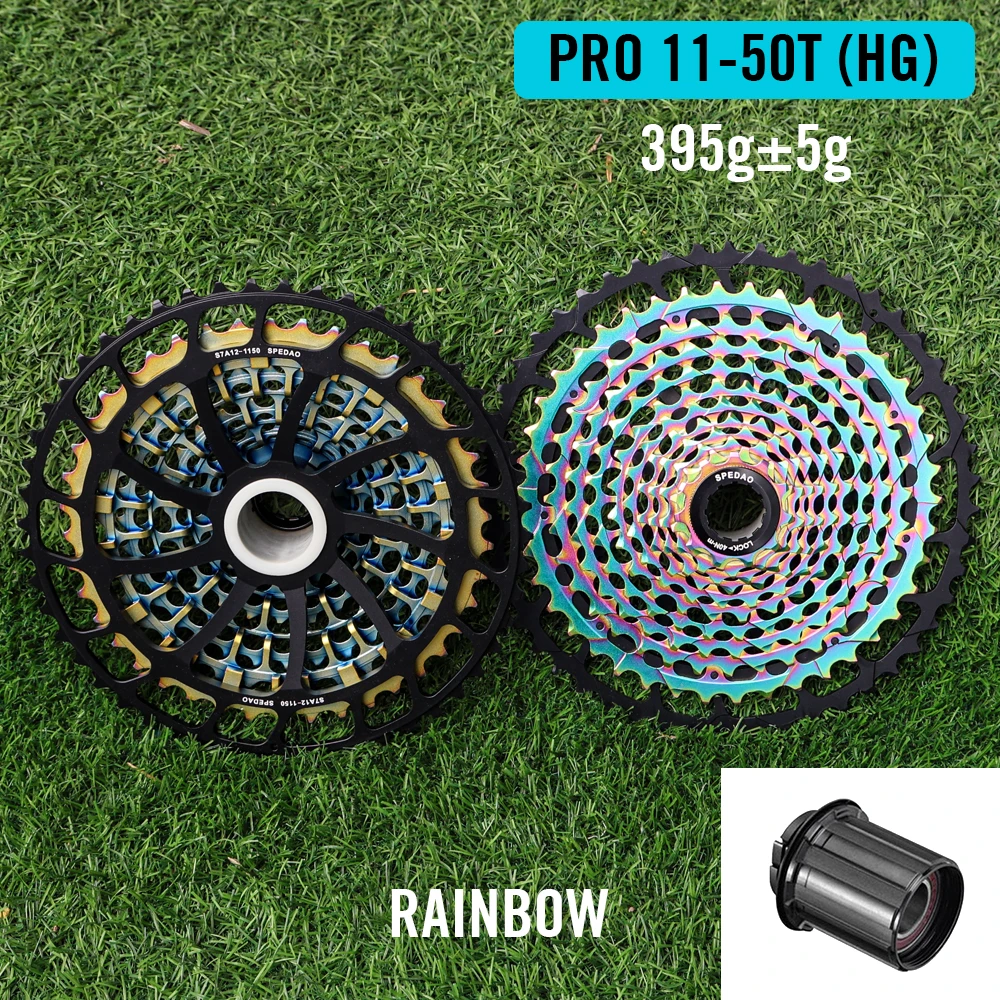 SPEDAO 12速MTBカセット 10-52T 10-50T 11-50T XD HG フリーホイール