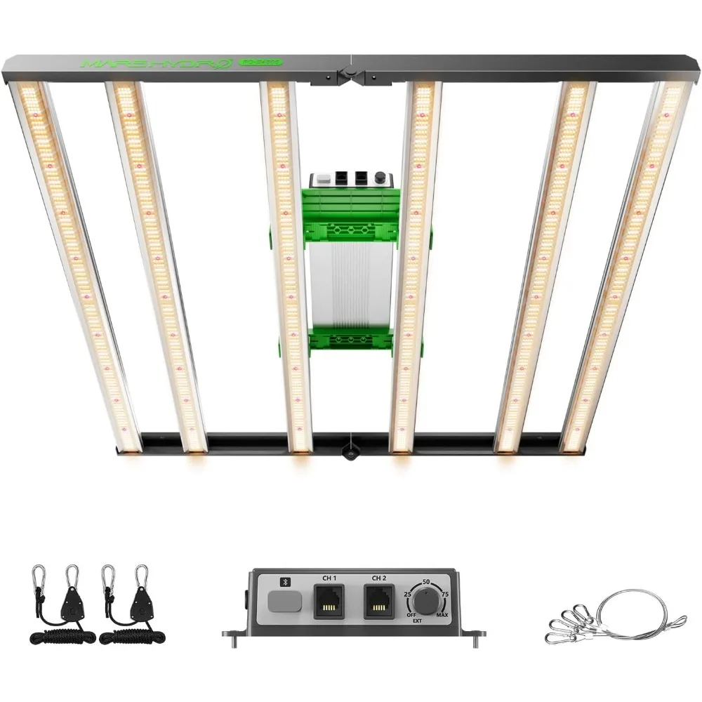 Light Bar 480Watt Plant Growing Light Remote Control Dimmable Commercial Grow Lamp Daisy Chain