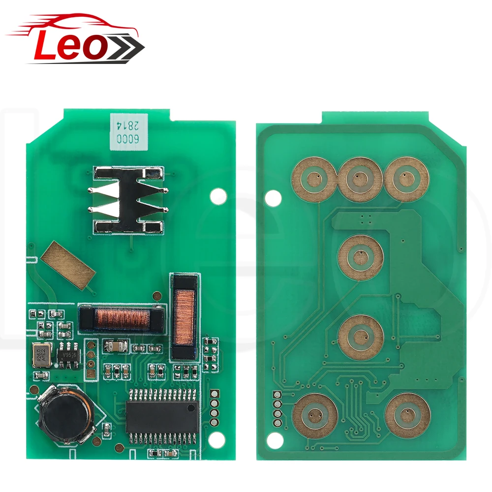 Leo FCC ID:M3N5WY7777A For Cadillac CTS STS SLS Chevrolet Corvette Camaro 2008+ Smart Car Key 4-5 Button 315MHz 46 Chip