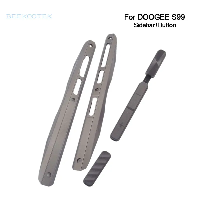 DOOGEE S99 Cell Phone Trim Edge Middle Side Metal Frame Housings Cover +Power Volume Custom Control Button For DOOGEE S99 Phone