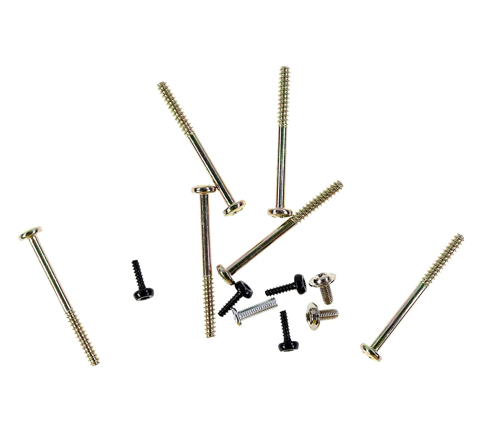ZUIDID-Juego completo de tornillos de Metal, Kit de reparación de repuesto para consola controladora PS3 Slim 2000 3000