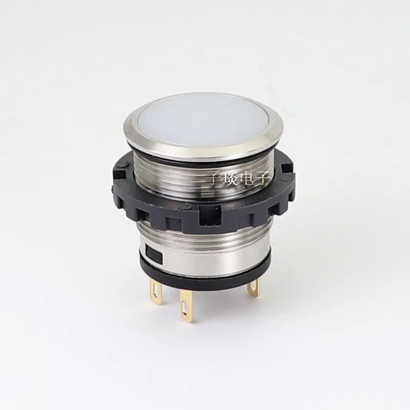 Stainless Steel Small Three-color Lamp 24-volt LED Machine Fault Device Signal Light ZSD22B-S Three-color Indicator Light
