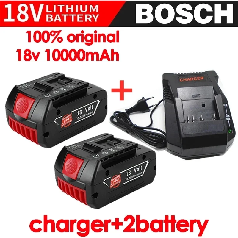 For BOSCH 18V Battery BAT609 BAT610 For Bosch 18V Professional 18V Li-ion Battery Drill Battery GBA18V GSR18V BAT618 BAT619