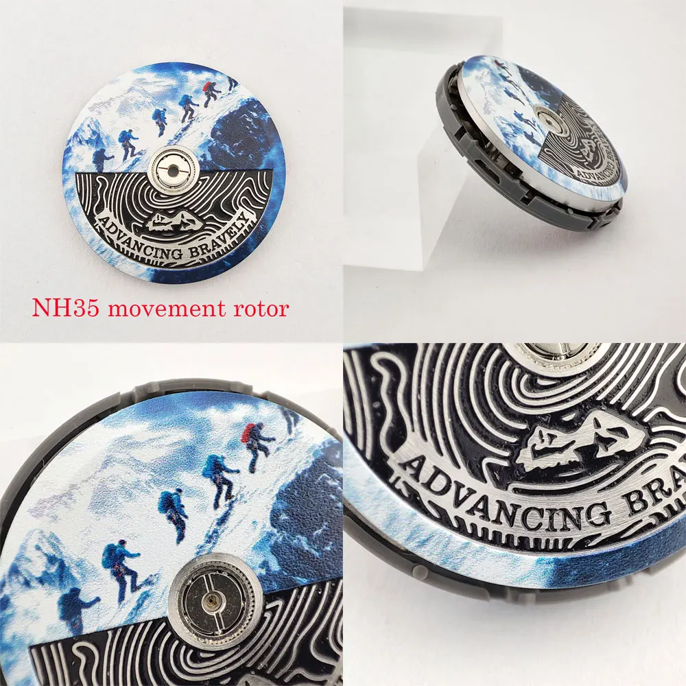 

Ротор механизма NH35 подходит для часов с механизмами NH35, NH36, NH38, NH39, NH70, 4R, 7S, аксессуар для часов.