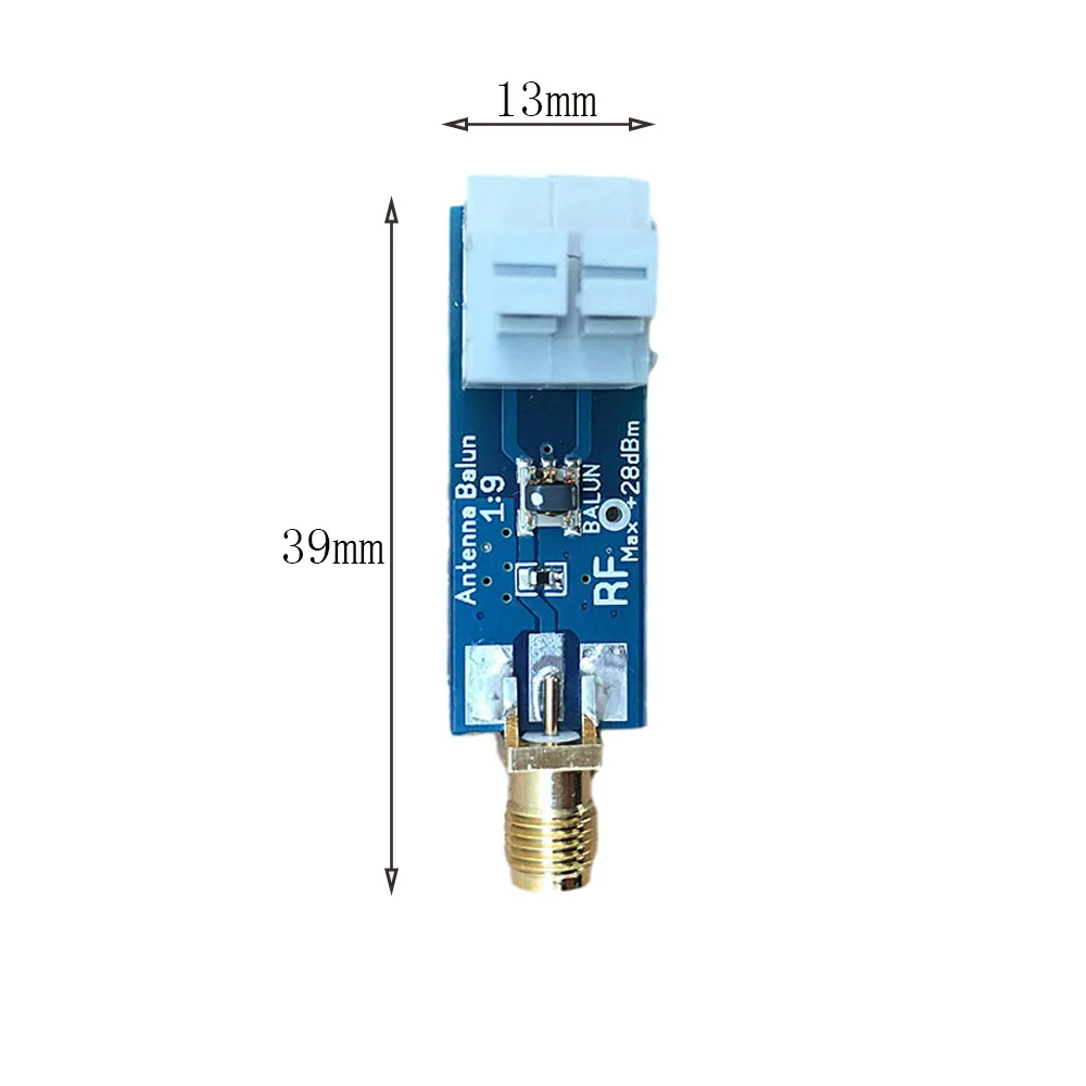 SMA Cabeça Fêmea Interface Balun, Frequency Band, Long Wire, Antena HF, RTL-SDR, 1:9