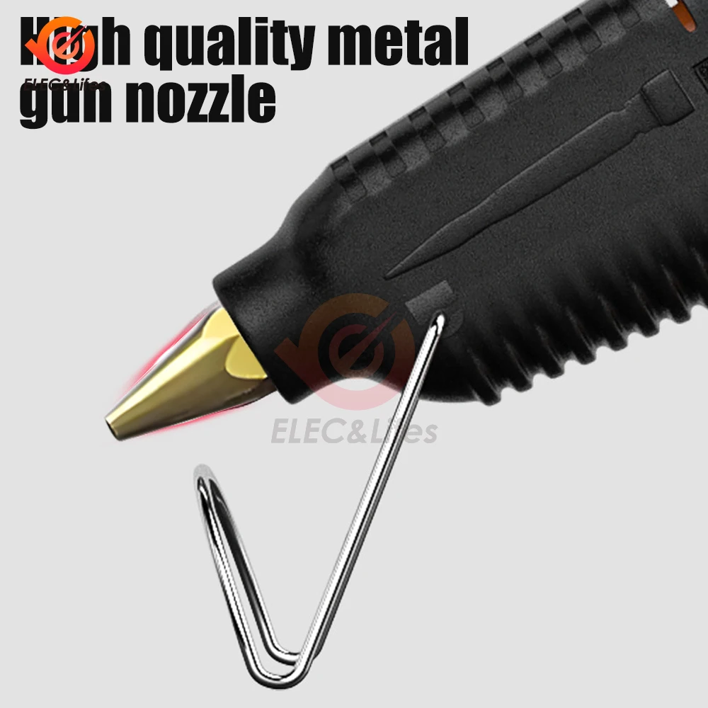 Hot Melt Glue Gun Child Hand Crafts Home DIY Use 11mm Glue Stick Industrial Guns Heat Temperature Thermo Electric Repair Tool