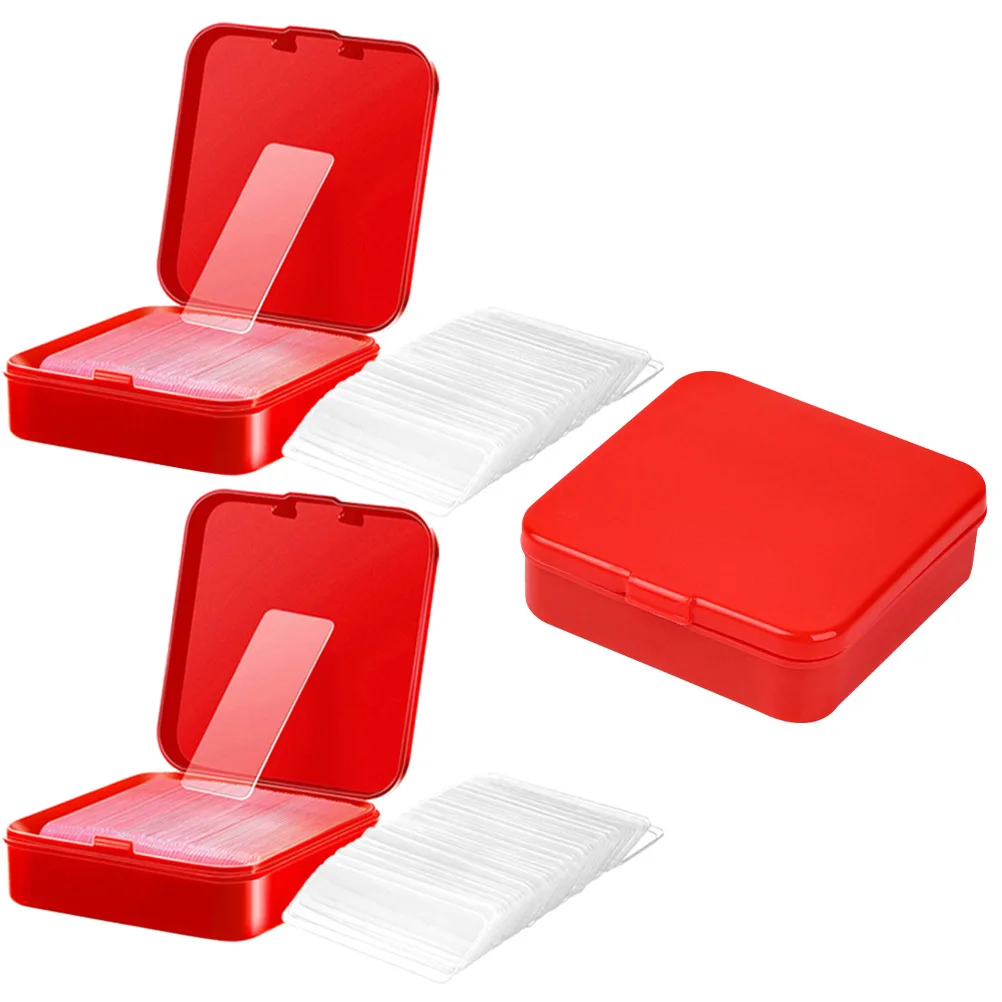 

5 Boxes Transparent Double Sided Tape Strong Adhesive Non Marking Removable Washable for Spring Festival Couplets DIY Projects