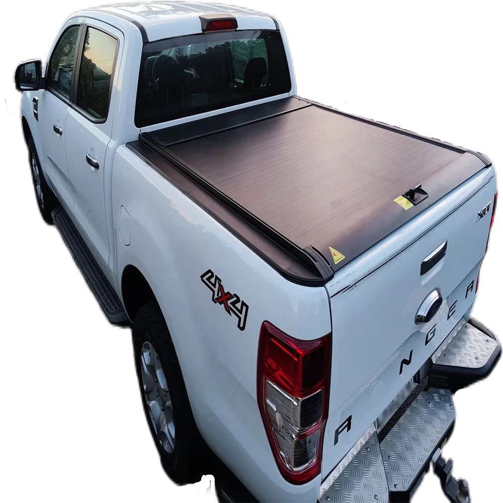 

pickup accessories high quality pickup retractable truck bed covers f150 accessories tonneau cover for Ford Ranger 2022-2023