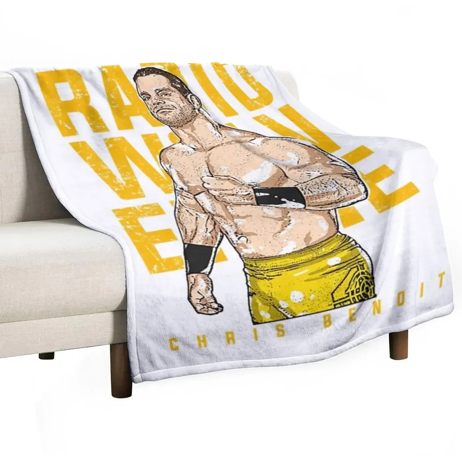 Chris Benoit T-ShirtChris Benoit Throw Blanket for babies Giant Sofa Soft Luxury Tourist Blankets