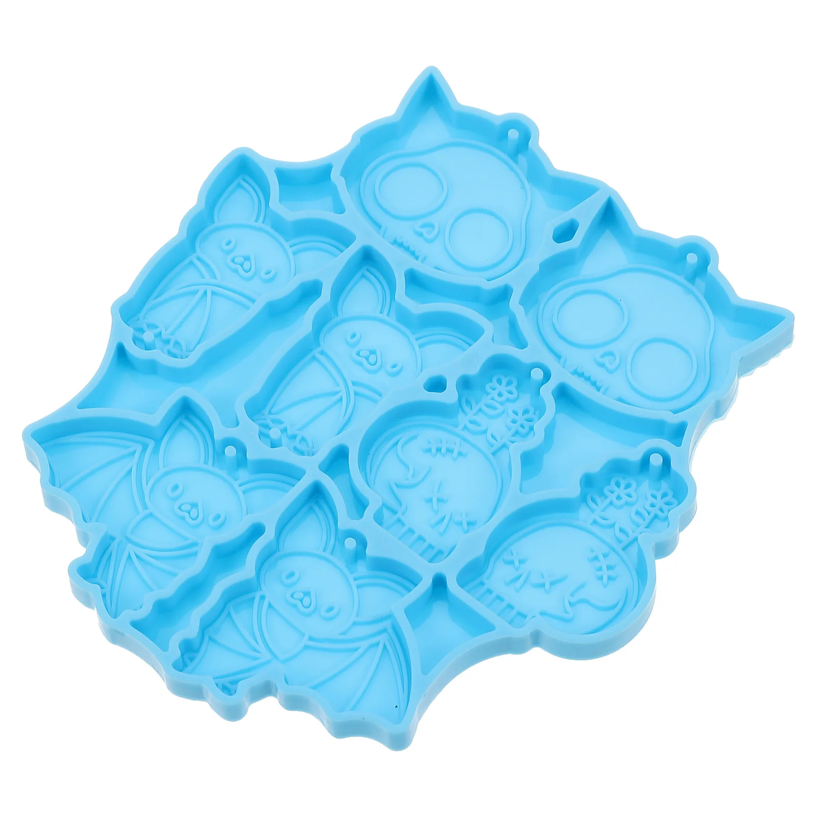 

Halloween Bat Earring Mold Silicone DIY Pendant Casting Craft Flexible Transparent Easy Demold Gift Idea Jewelry Making