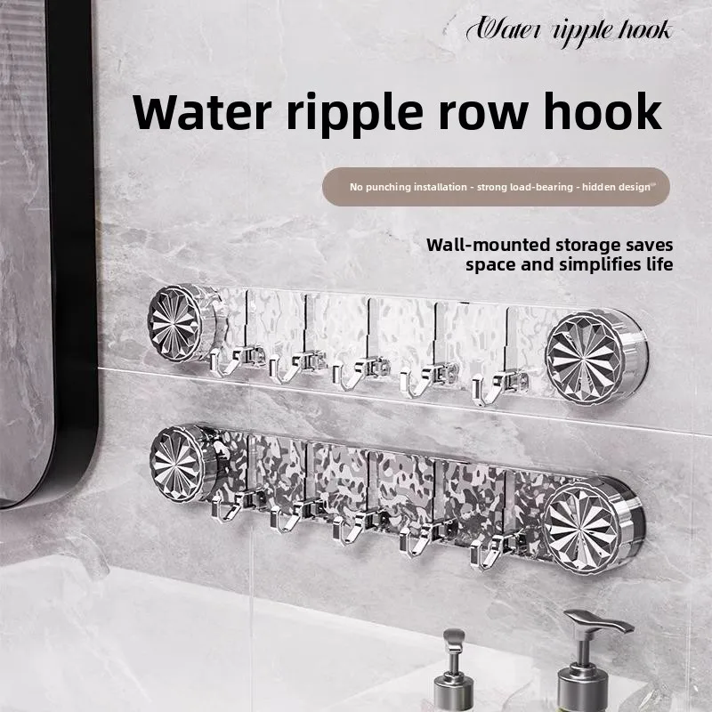 

Вращающаяся присоска, гофрированный крючок, крючок без сверления, прочный несущий клейкий крючок для ванной комнаты, двери туалета, задняя стена, без следов