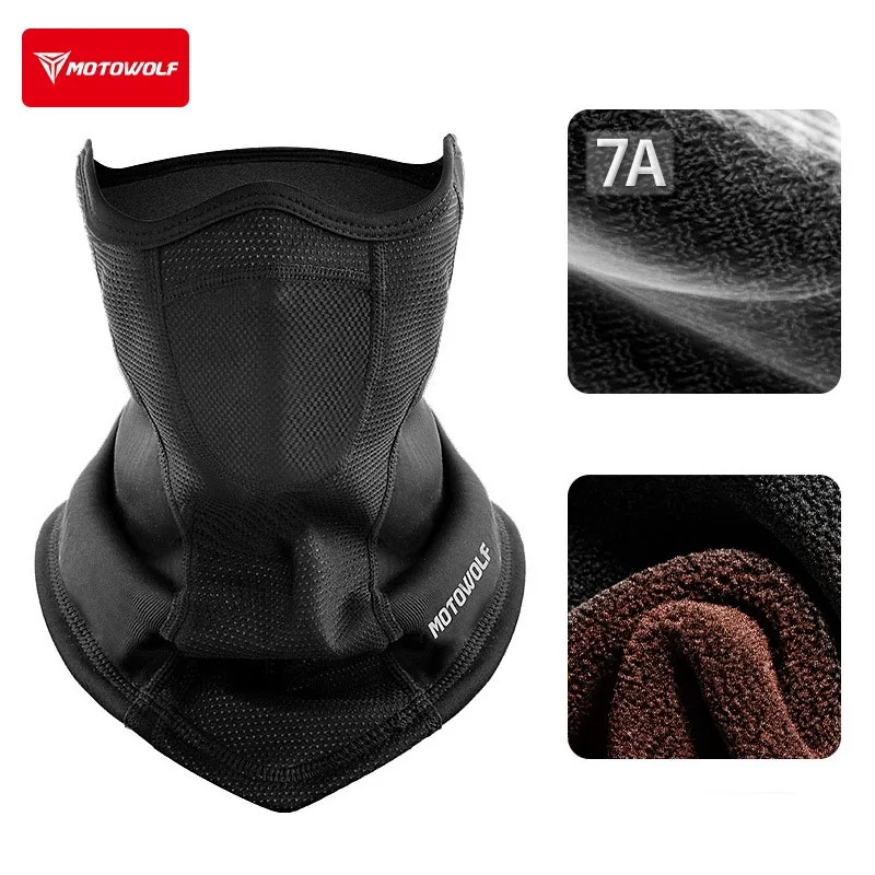 

Winter Motorcycle Balaclava for Man Women Motorbike Neck Warmer Motorcycle Mask Protective Motowolf Scaldacollo Moto 겨울 마스크