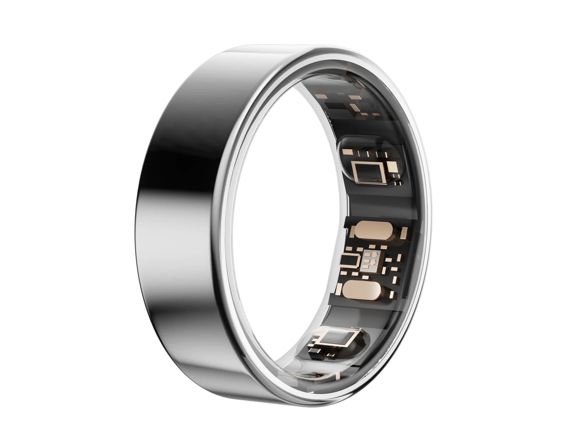 

Ultra-Thin Body 5ATM Waterproof Smart Ring with App Control Fitness Sleep Tracker Heart Rate Remote Control IOS Android