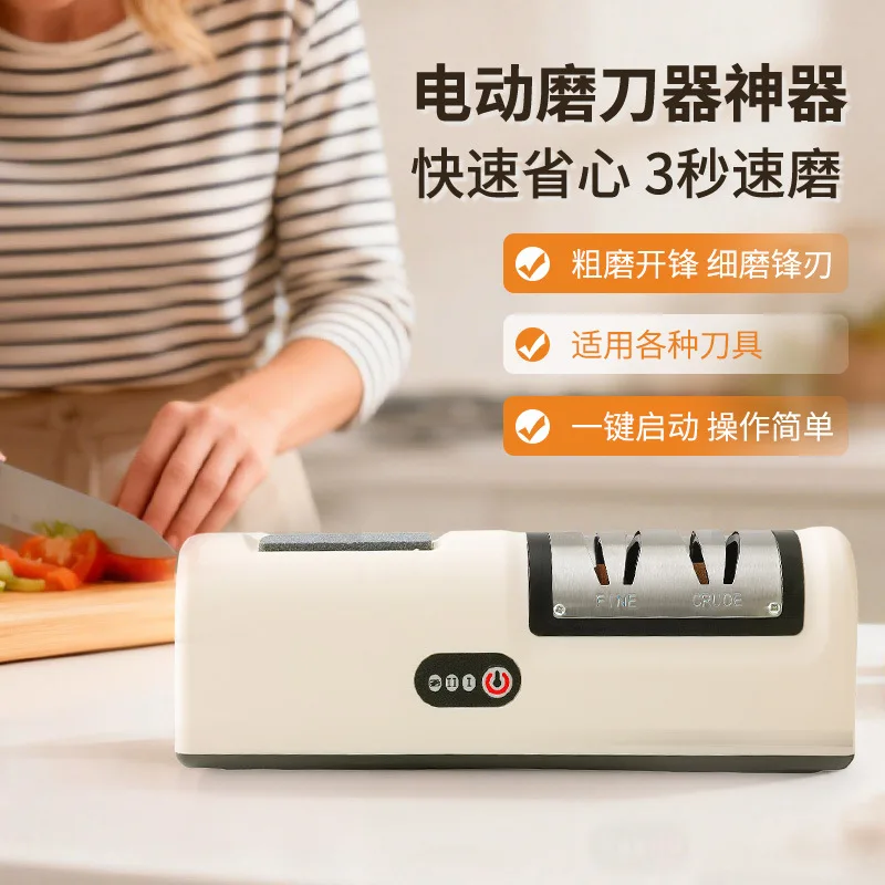 2026 New Two-angle Roller Knife Sharpener, 15°/20°Fixed-angle Knife Sharpener, Kitchen Knife Sharpening System Whetstone Set