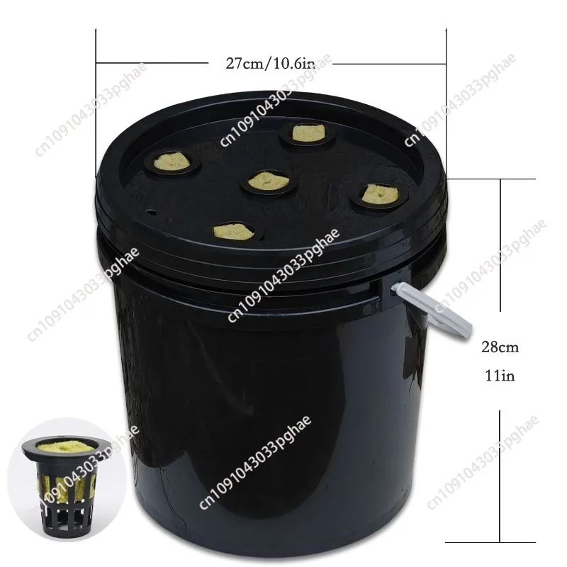 New Product-DWC Deep Hydroponic Bucket Home Balcony Soilless Cultivation Vegetable Equipment Garden Hydroponic Planting System