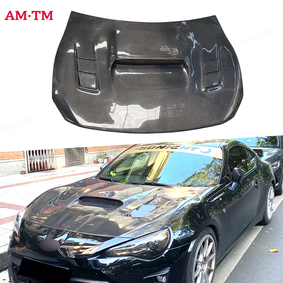 

Carbon fiber hood engine cover For Toyota GT86 Subaru BRZ 2012-2018 carbon fiber engine cover The hood of an automobil Body Kit