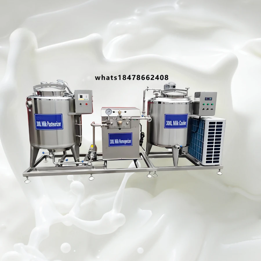 Milk Processing Equipment Mini Dairy Plant Milk Pasteurization Machine