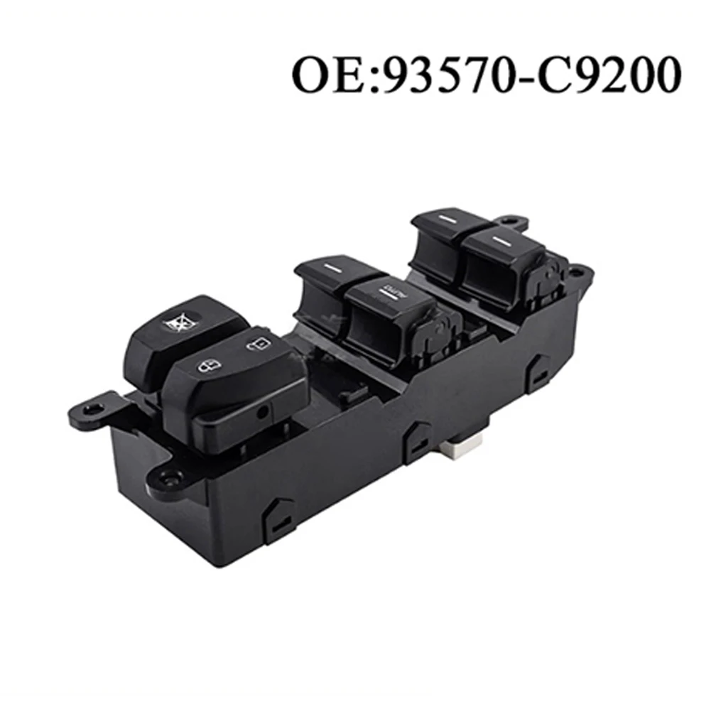 

Black Electric Vehicle Window Glass Lift Button Switch 93570-C9200 Window Switch Glass Lifter For Hyundai IX25 Creta 2014 -2019