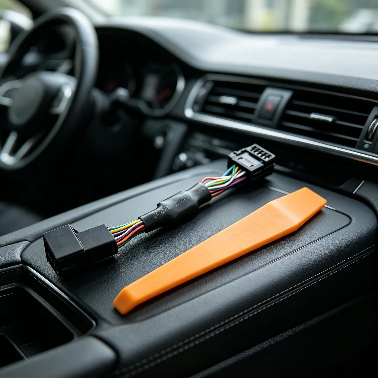 for VW Control Sensor Plug Cable Plug-and-Play Installation with Removal Tool for VW Golf 7 7.5/ARTEON/B8 B8.5/T-roc/Touran
