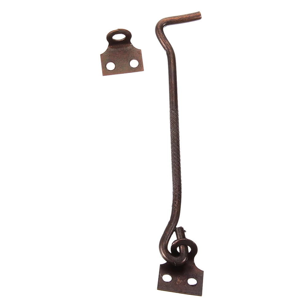 

Window Hook Latch for Door Stopper Gate Iron Cabinets Closets Vintage Security Hook Style Hardware Window