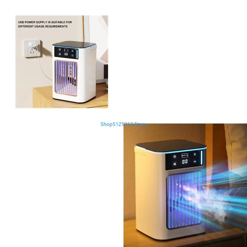 

G8TC тихий вентилятор с воздушным охлаждением с увлажняющим аккумуляционным баком.