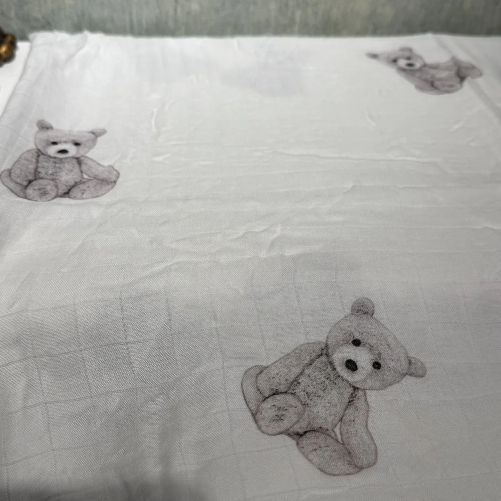 Mushroom120x120 سنتيمتر 100% الخيزران الطفل التقميط لينة الوليد التفاف البطانيات الطفل الشاش قماط بطانية قماط بطانية منشفة استحمام #5