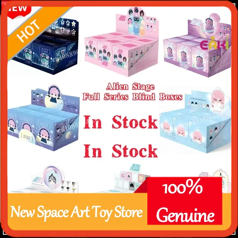 Alien Stage-caja ciega de la serie completa, juguete misterioso coleccionable de Anime, muñeco de figura de peluche bonito a la moda, regalo de cumpleaños para fanáticos de los niños