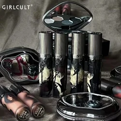 Girlcult New Dark Four Great Inventions Velvet Matte Lipstick Waterproof Quick-drying Nude Lip Stain Vegan Lip Beauty