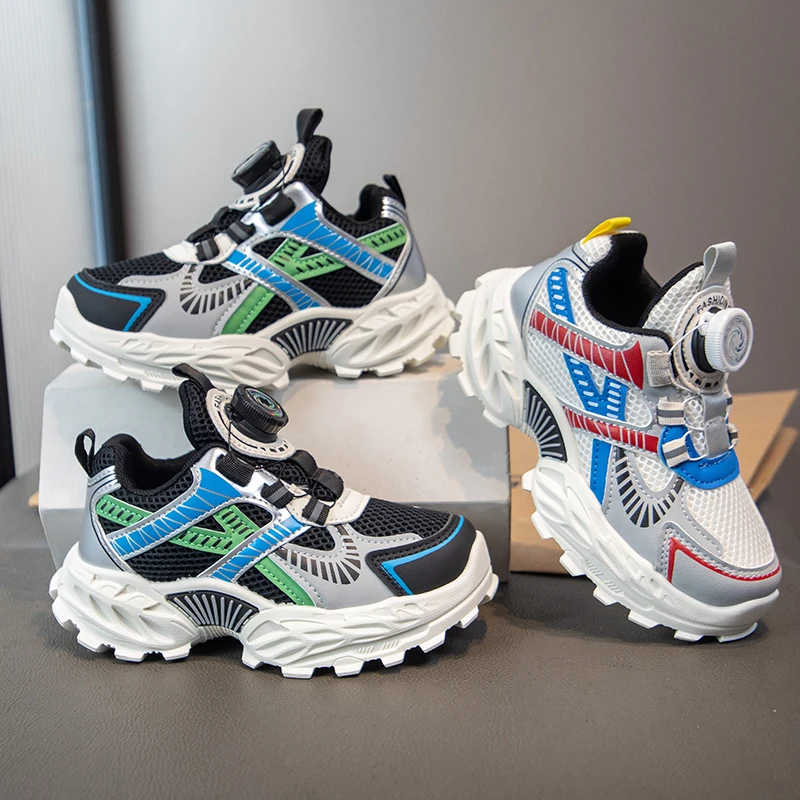 

Children's sports shoes 2025 summer new style boys' single net light soled running shoes girls' casual kids shoes