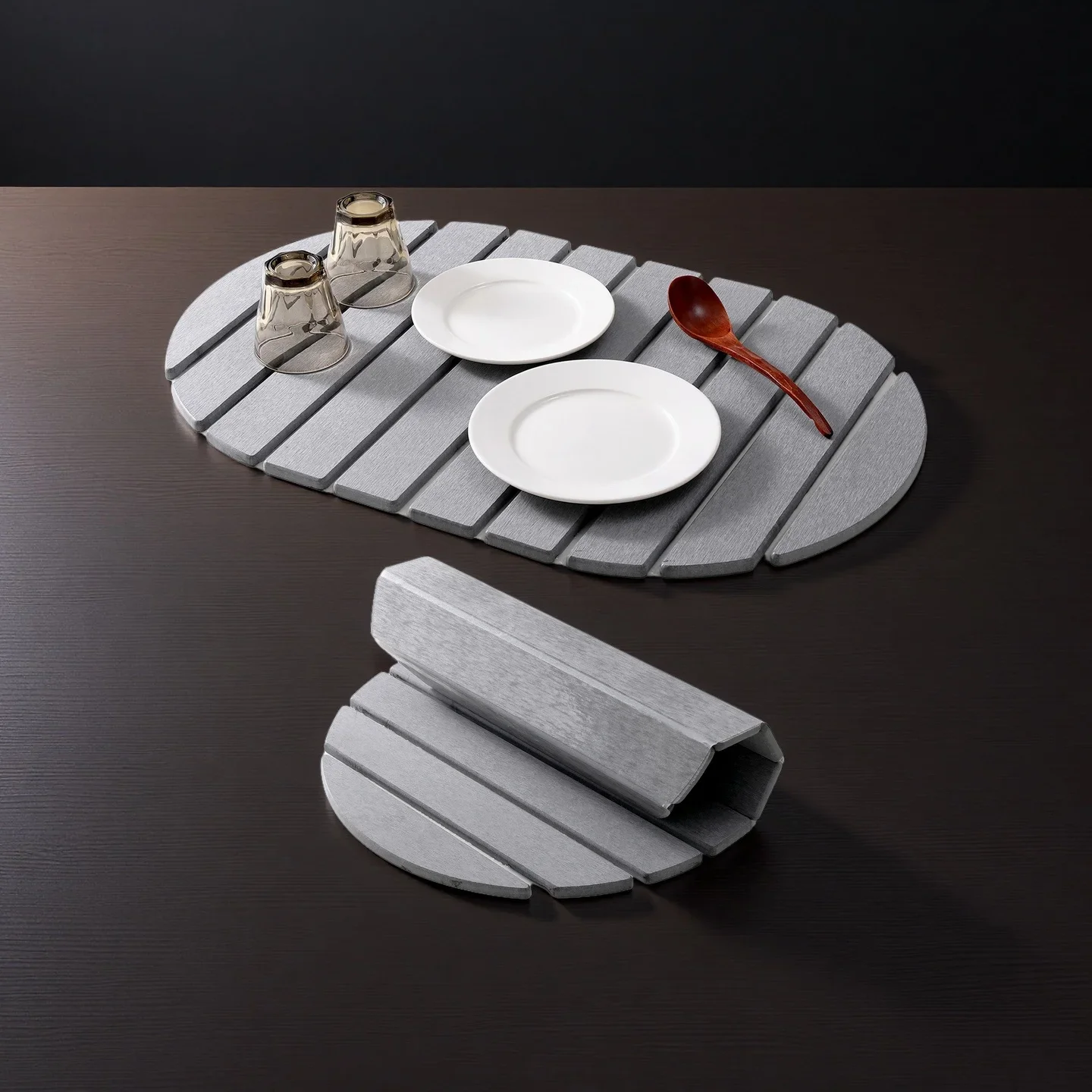 

Premium Diatomite Absorbent Mat for Kitchen Countertop Dish Drying Rack Non Slip Sink Tray Storage Organizer