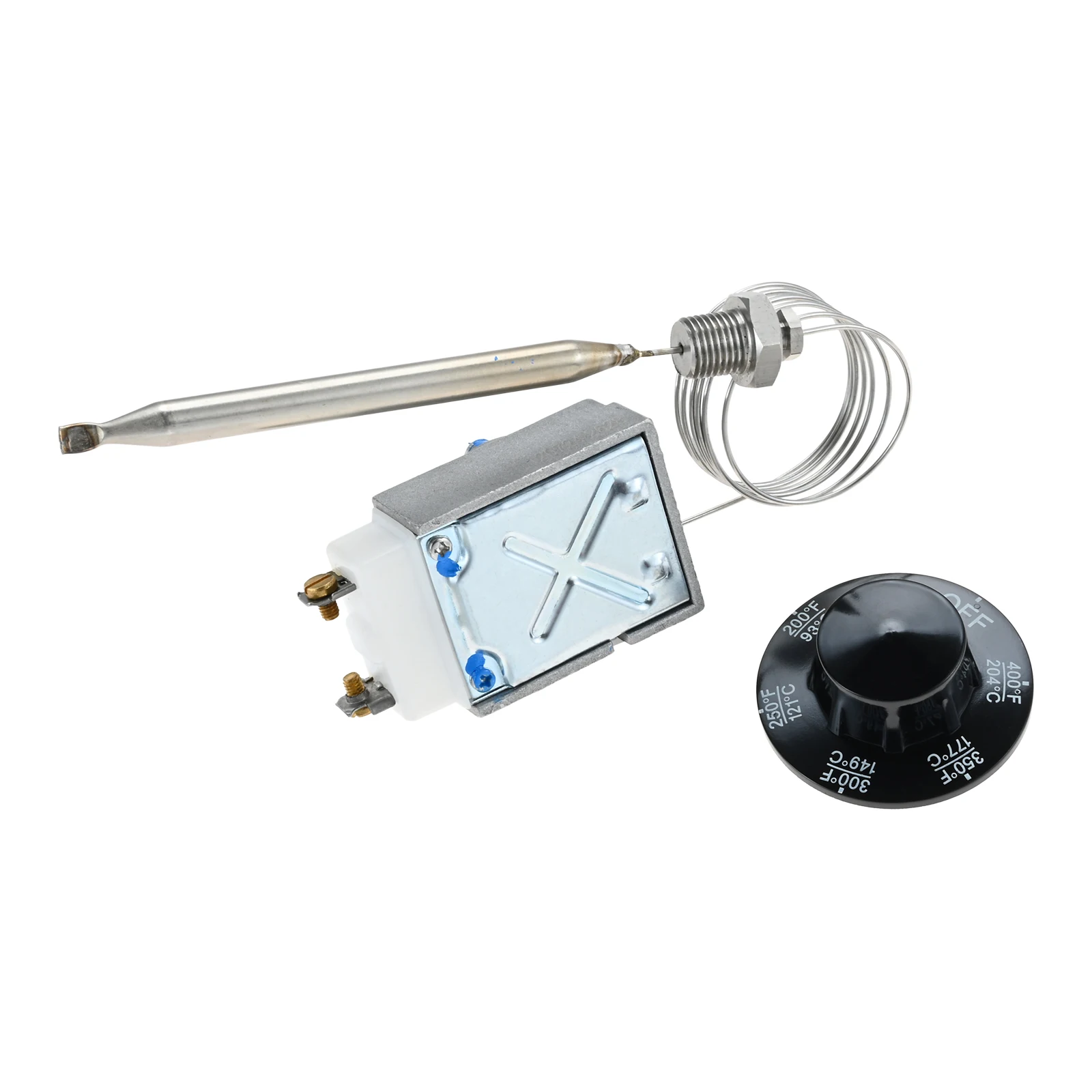 Thermostat RX-1-36 Fit for Deep Fryer Thermostat Control For Pitco 60124501 Imperial 1175 Robertshaw Royal Range 3113 1/4\