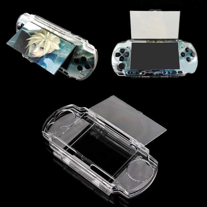 

573A For for PSP 2000/3000 Hard Crystal for Case Skin Protective Cover Plastic for Shell For PSP 2000/3000 Game Console Acce