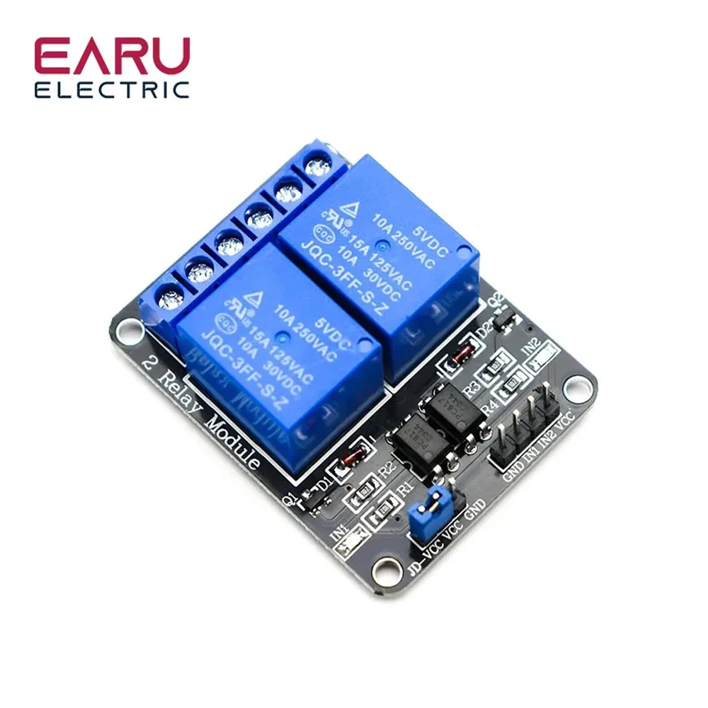 5V 12V 24V Relay Module With Optocoupler Relay Output 1 2 4 6 8 16Way Relay Module For Arduino PLC Automation Equipment Control