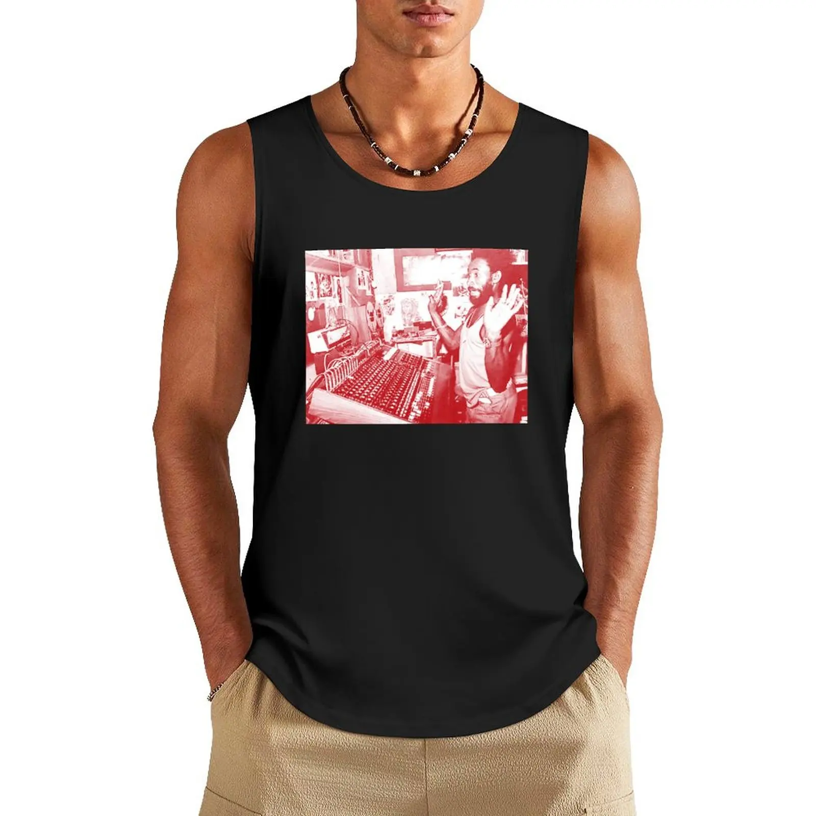 

Scratch Tank Top Men's gym articles bodybuilding