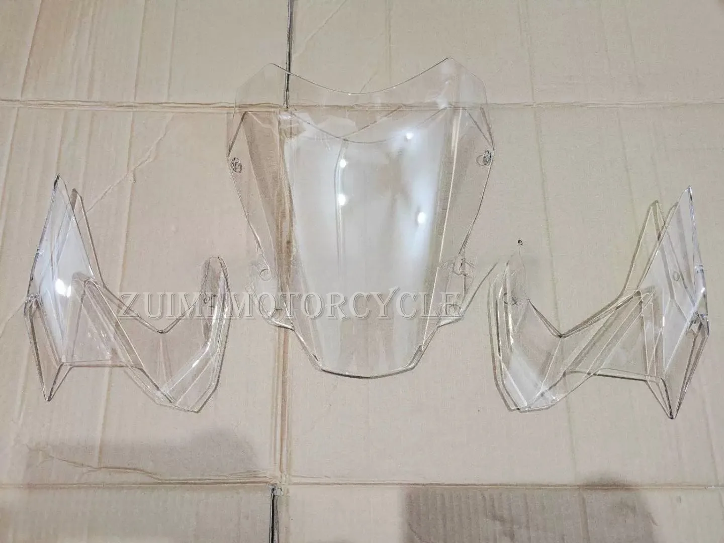 For QJMOTOR SRT800RX Front Windshield SRT800 SRT800X Left and Right Small Windshields Original Accessories