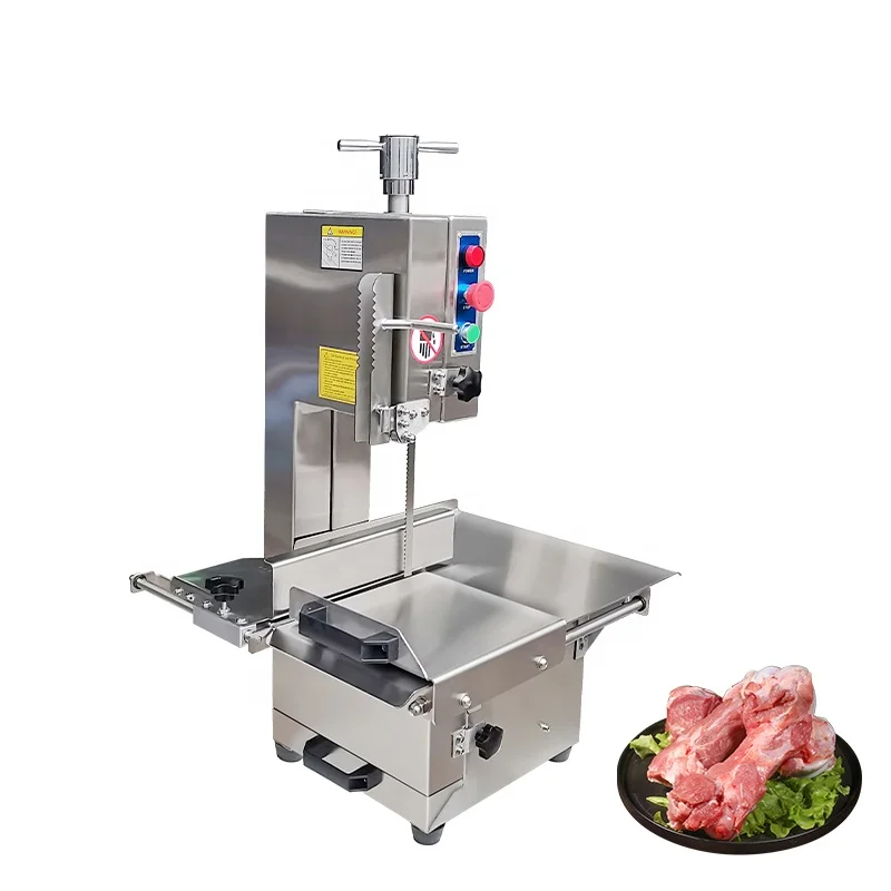 

Коммерческая автоматическая электрическая промышленная пила для костей из нержавеющей стали для оборудования для резки костей замороженного мяса и говядины