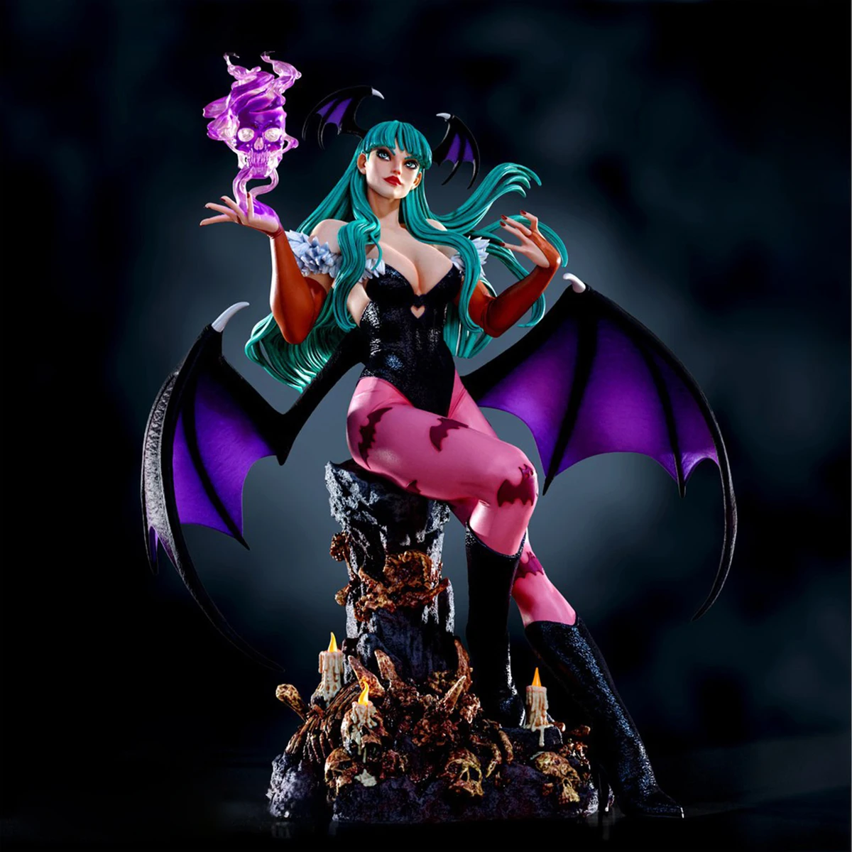 

1/18 1/24 Morrigan 3D Print Resin Model Garage Kit Unpainted High-Detail Miniature Figure