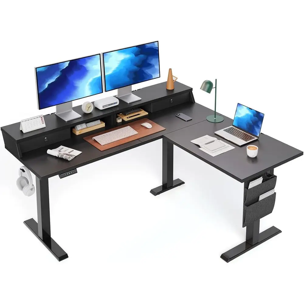 Ergonomic 63 L-Shap… - image