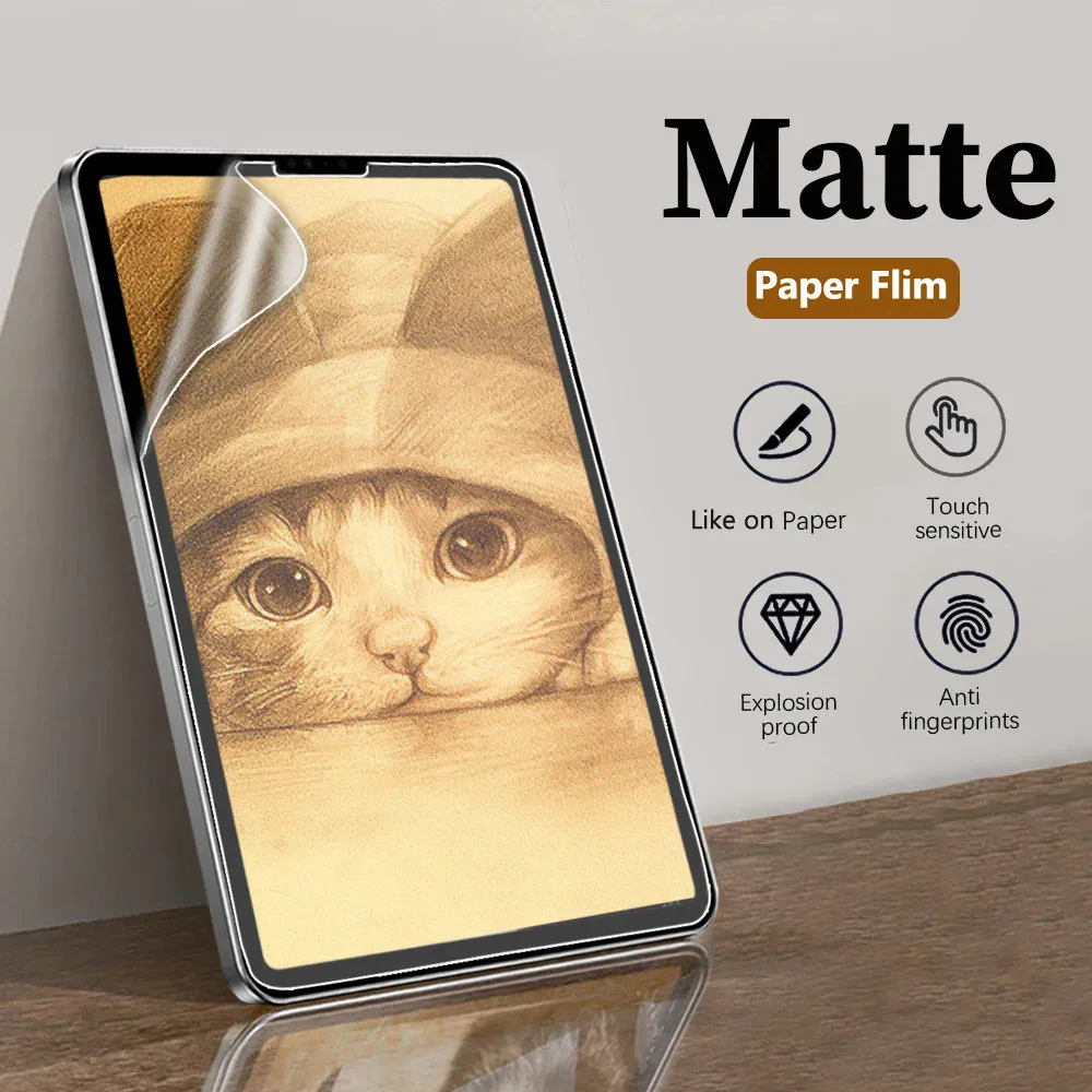 Like Paper Film for Honor MagicPad 2 12.3 for Honor Pad 8 12.1 Inch 9 9 Pro Screen Protector Matte PET Painting Write  Paperfeel