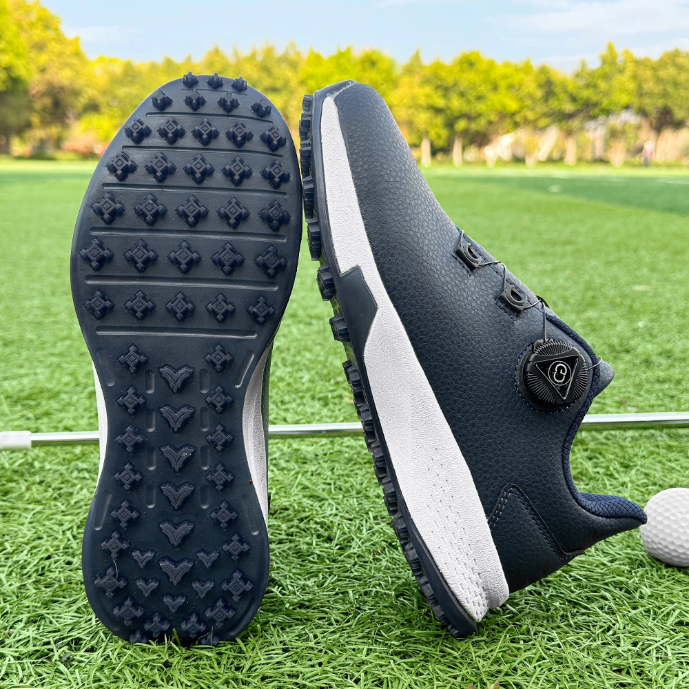 Professional Spikeless Golf Shoes Men Luxury Golf Footwears Comfortable Walking Sneakers