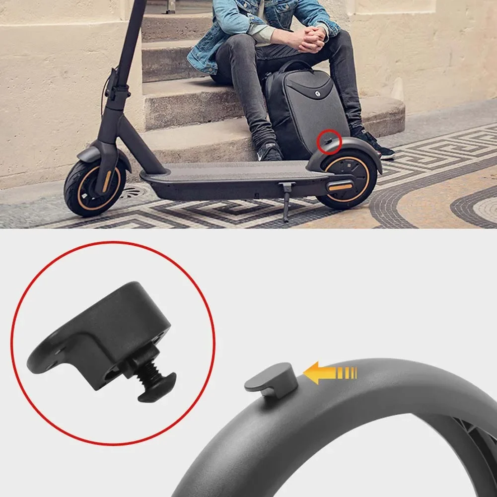 

Fender Folding Hook For Ninebot MAX G30 G30D Electric Scooter Fender Hook With Screw Electric Scooter Replacement Parts