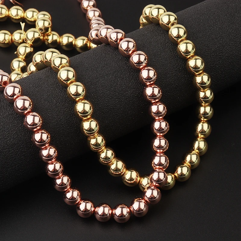 Natural Black Hematite Stone Beads for DIY Jewellery Making