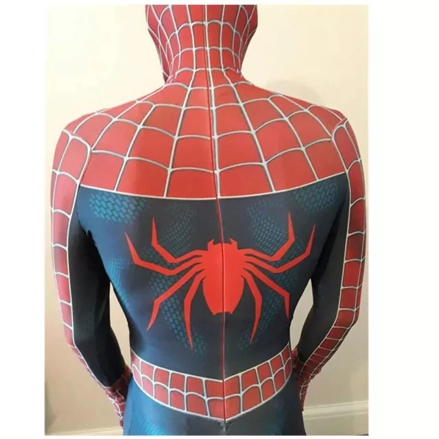 Triangle glasses Dark RaimiV8 Spiderman Costume Spandex 3D Printed Halloween Costume Cosplay Bodysuit Superhero Zentai Suits