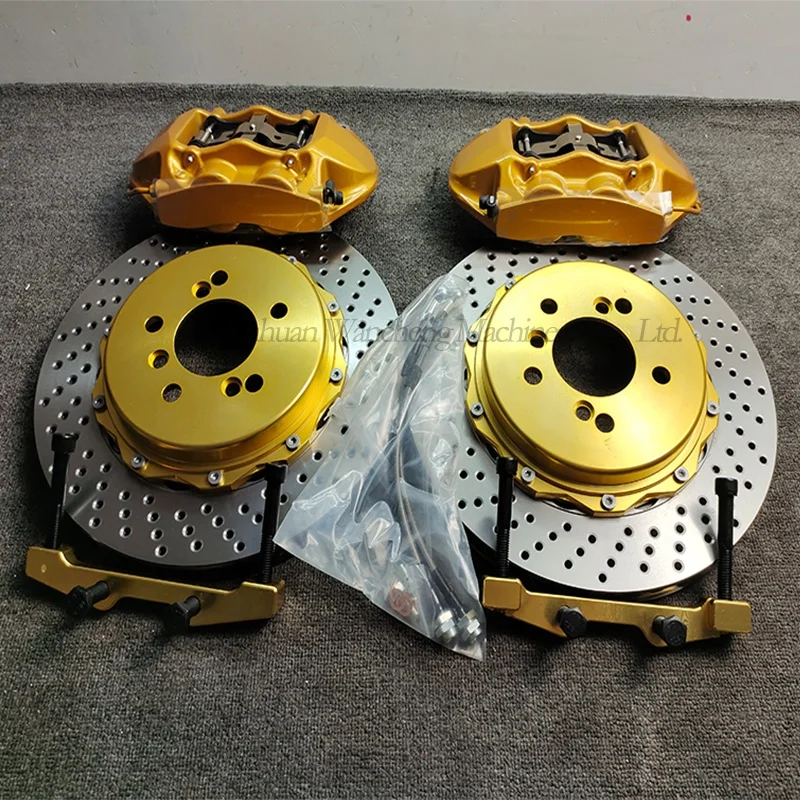 PSP Tuning Big Brake Kit Gt4 Racing Modified Racing Brake Caliper 4 Piston For 18 19 20 Inch