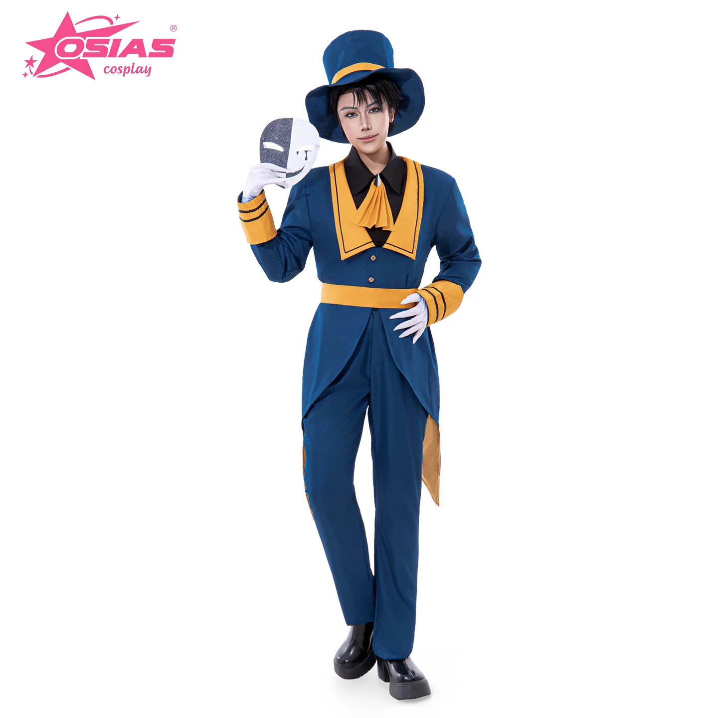 TFC Ticket Taker Cosplay Costume With Tailcoat and Mask