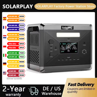 Charging Station  2400W Portable Power Station 220V 110V AC Outlets Portable Power Station United States Germany Warehouse Ship