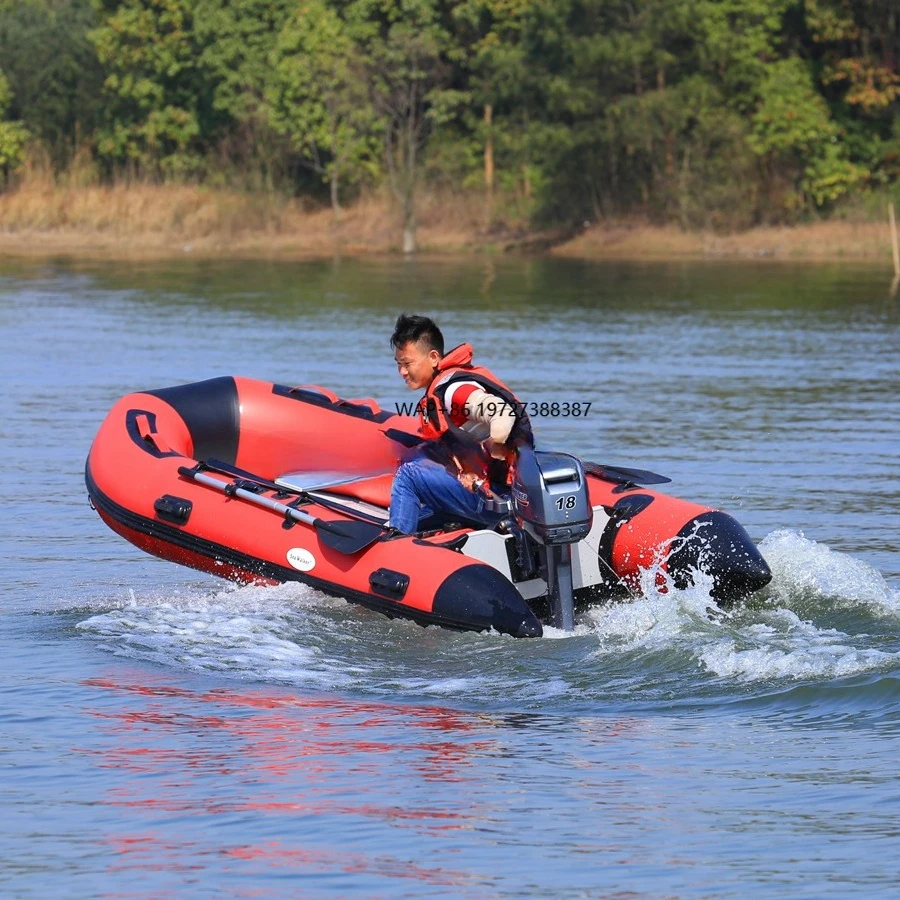 

Seawalker Inflatable Boat Rubber Boat 3.3m with 0.9mm PVC High Pressure air Tube Aluminum Floor for Fishing Rowing CE