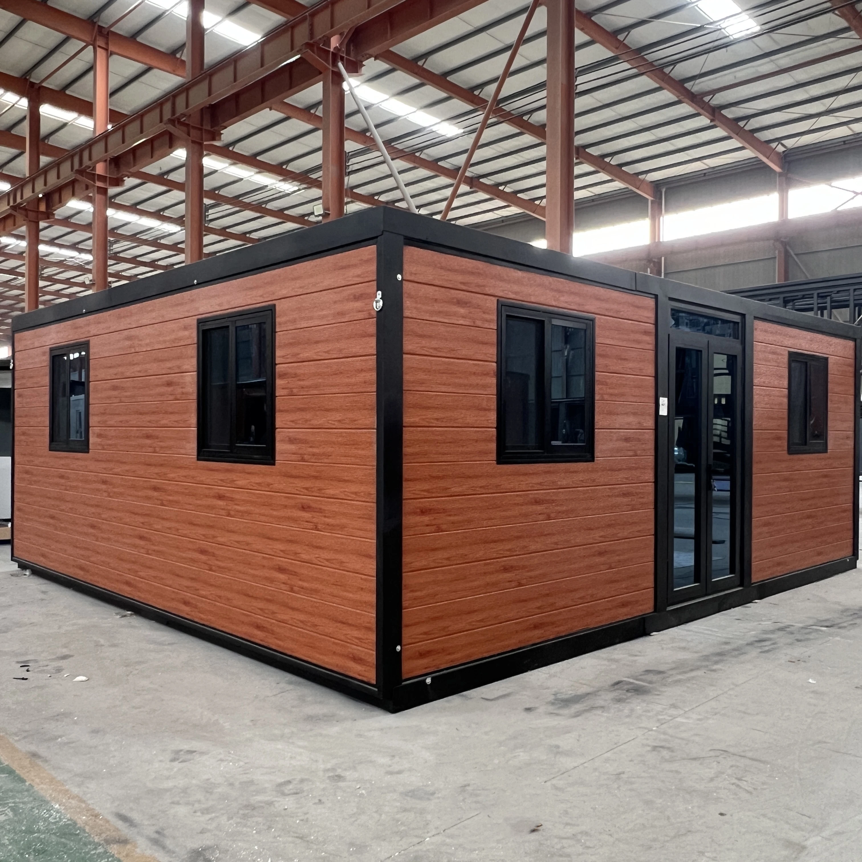 سعر المصنع منازل جاهزة قابلة للطي منزل جاهز 40 قدم إطارات حاوية غرفة 20 قدم منزل على الطراز الجاهز للبيع #5