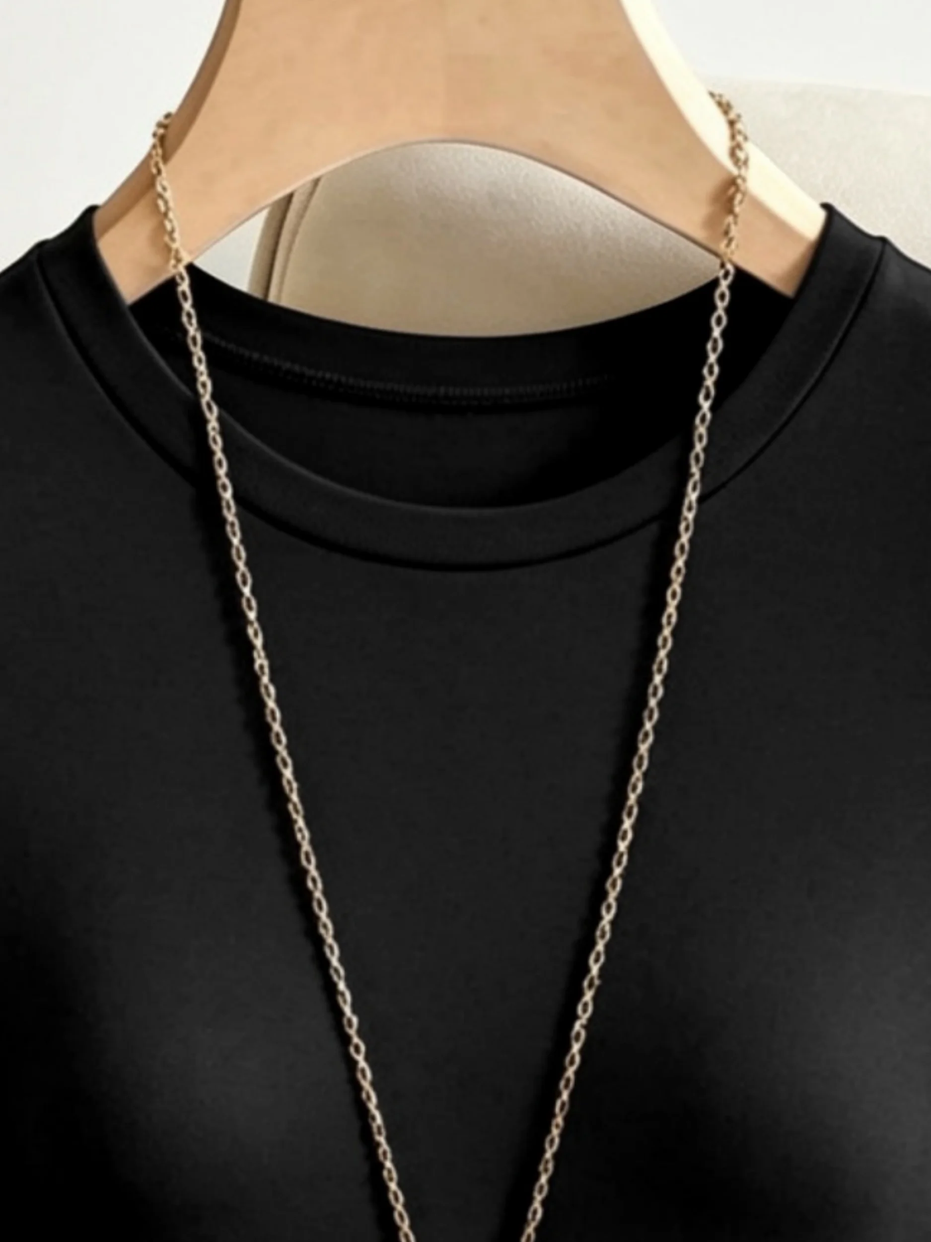 Damen-Body mit Rundhalsausschnitt und langen Ärmeln, hoch geschnitten, schmal geschnitten, figurbetont, Y2K, sexy, lässig, Basic, einteiliges Oberteil – Detail 19